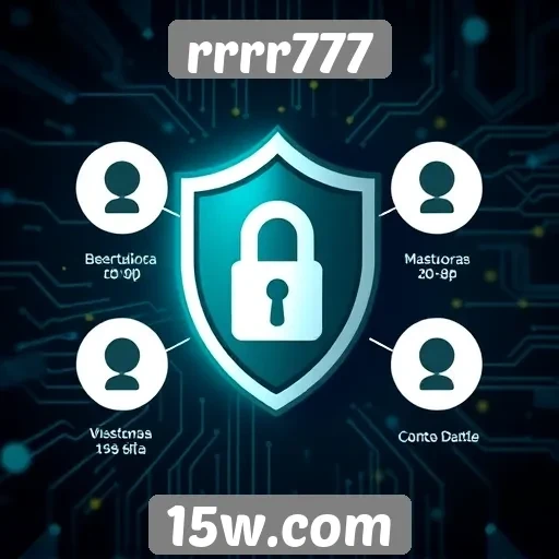 Recursos de segurança e proteção de dados em rrrr777
