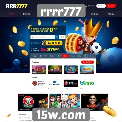 Navegação no site rrrr777 é intuitiva e atraente