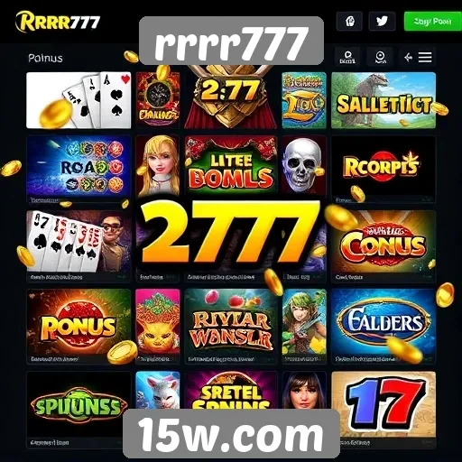 rrrr777 oferece diversidade de jogos online